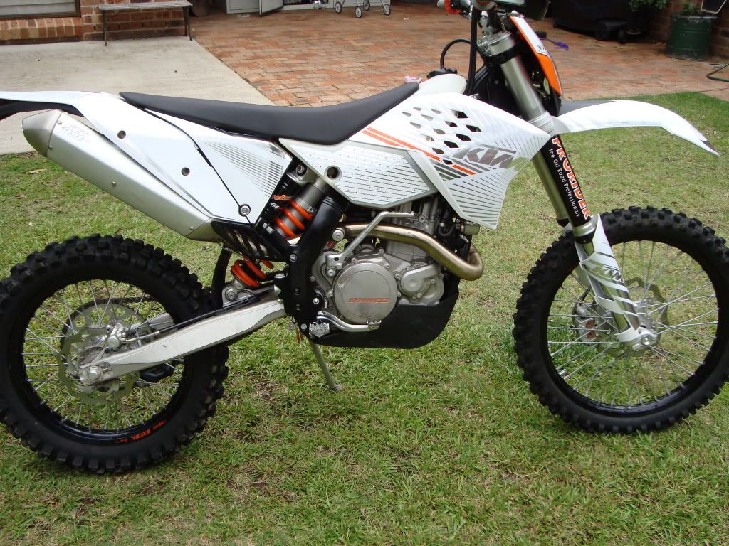 Ktm White Plastics