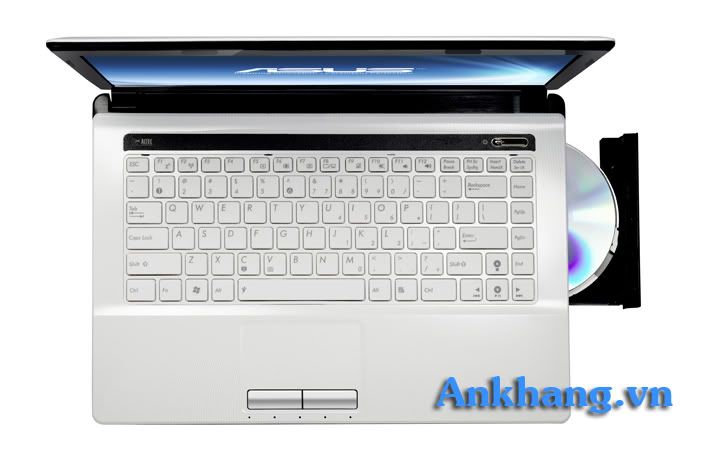 Laptop Asus K43E-VX926 Màu Trắng (Intel Core i3 2330M, Ram 2GB) giá rẻ!