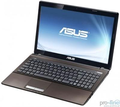 Laptop Asus K53E-SX1734 (Màu Nâu), Intel Core i3 2350M, Ram 2GB, HDD 500GB