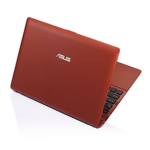 Netbook Asus Eee PC X101H-RED018W (Màu Đỏ), Siêu mỏng, nhỏ xinh