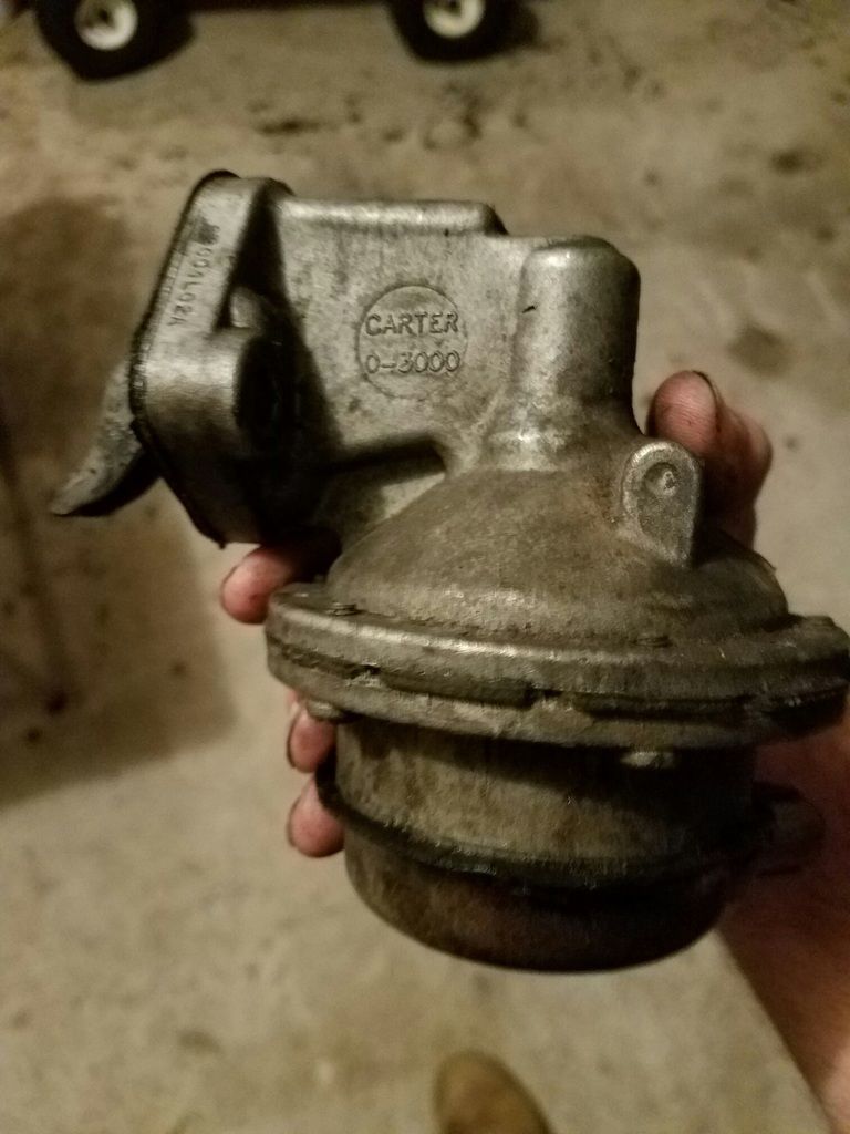 SBC fuel pump problem Pirate 4x4