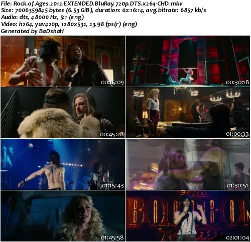 Rock of Ages 2012 EXTENDED BluRay 720p DTS x264 - CHD Rock of Ages 2012 EXTENDED BluRay 720p DTS x264 - CHD