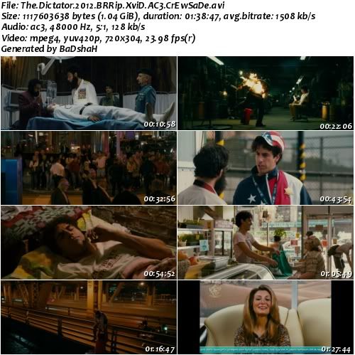 The Dictator Unrated 2012 BRRip XviD AC3 CrEwSaDe The Dictator Unrated 2012 BRRip XviD AC3 CrEwSaDe