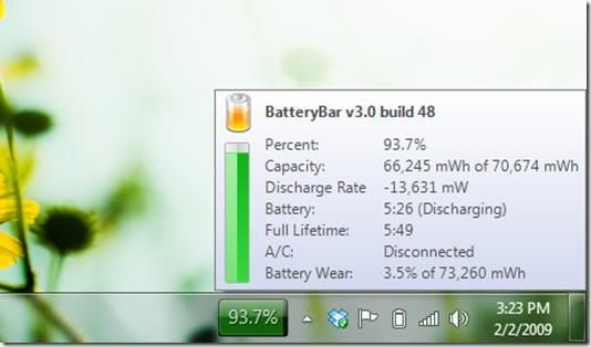 battery bar, descargar batterybar