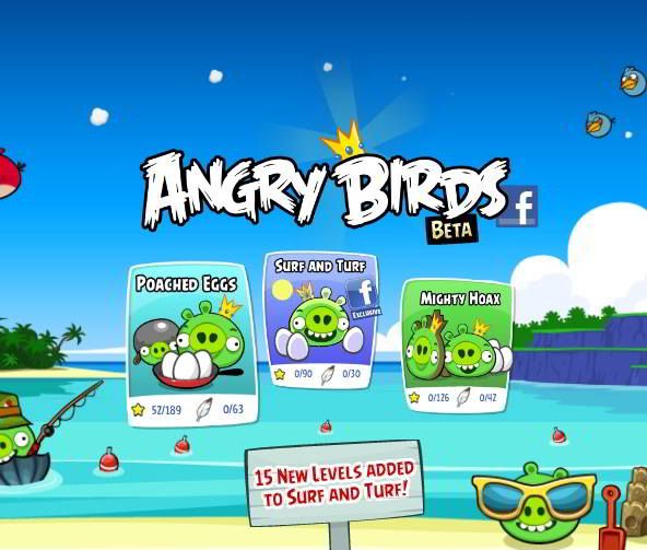 niveles en angry birds facebook, como ganar 3 estrellas en niveles del angry birds