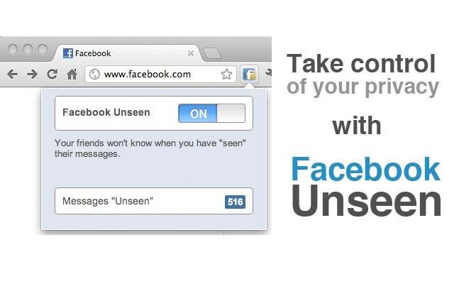 facebook unseen, eliminar visto chat facebook