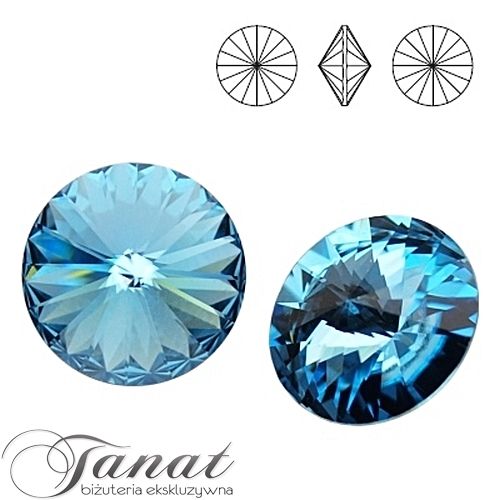 rivoli 10 mm aquamarine