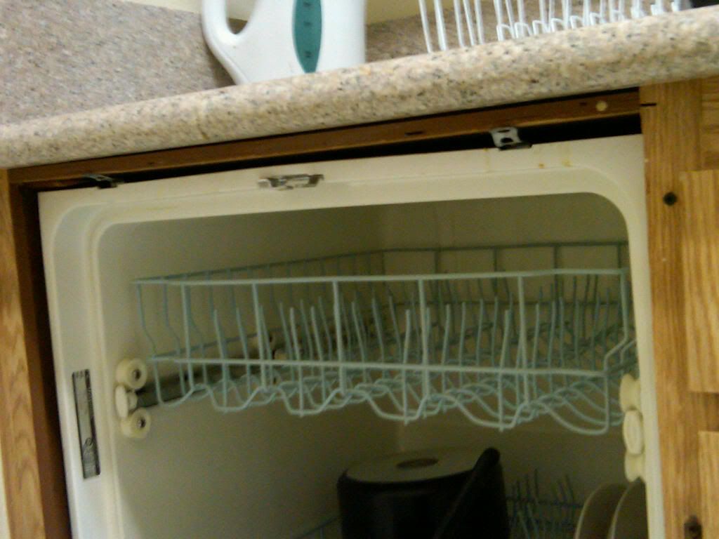 Apartment Has New Granite Countertops Dishwasher Not Attached On