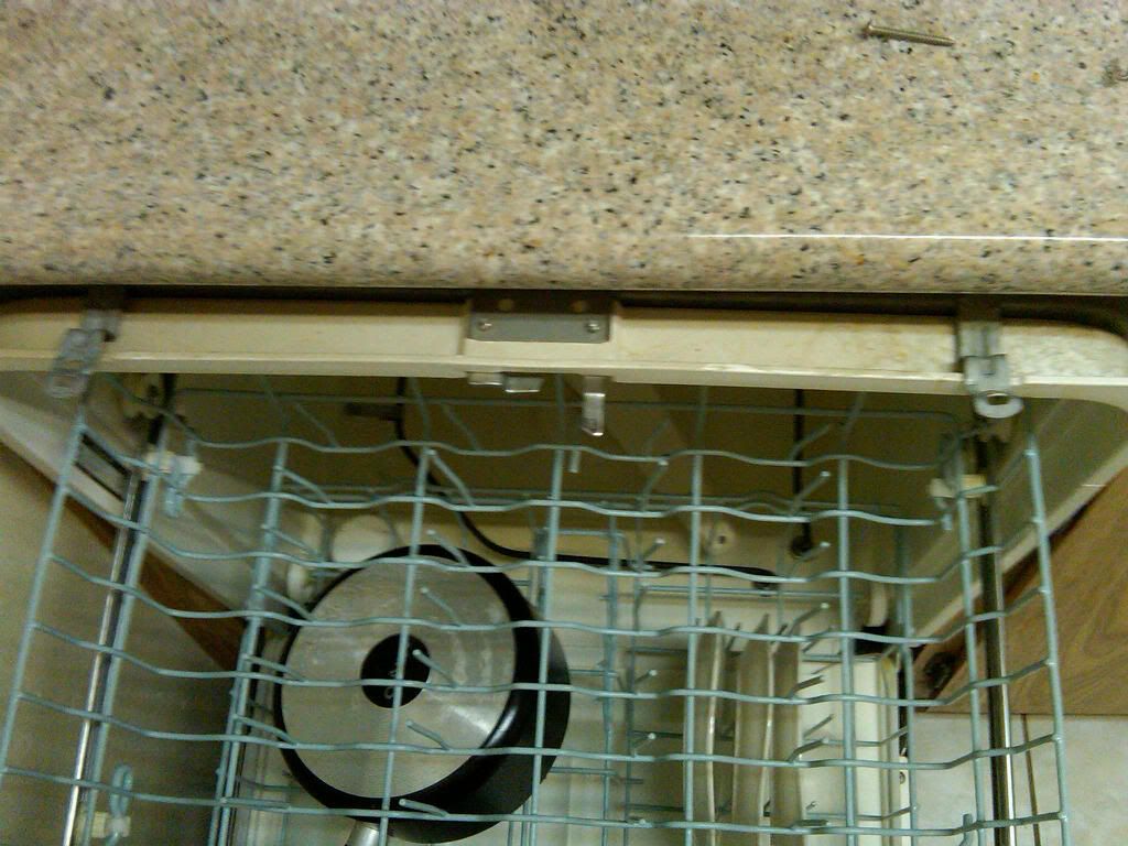 Apartment Has New Granite Countertops Dishwasher Not Attached On