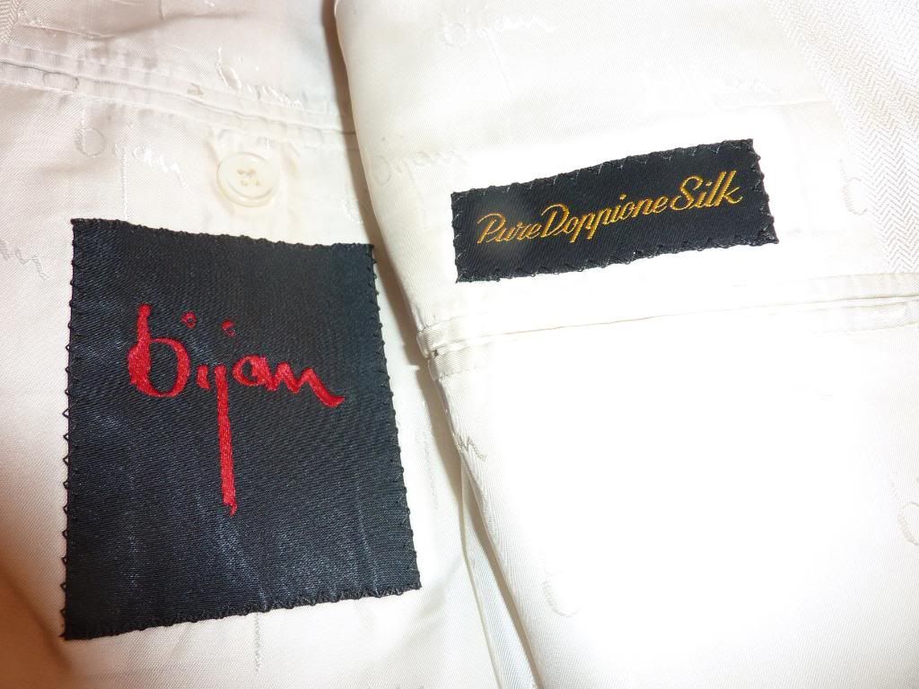 House of Bijan Pure Silk Suit 42R (Your Choice of Color) Styleforum