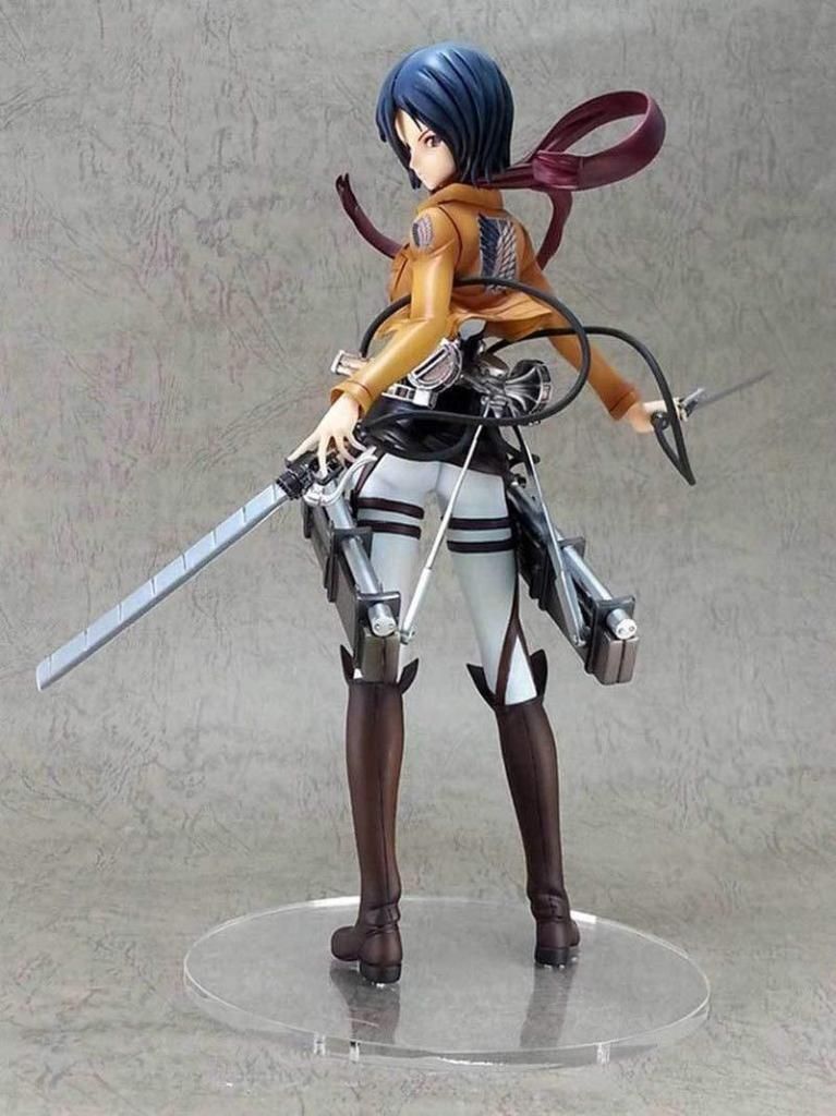 mikasa ackerman resin statue