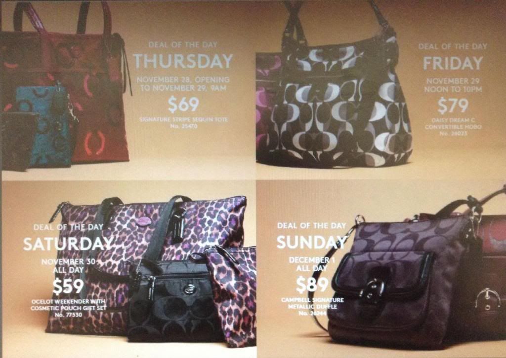 black friday coach