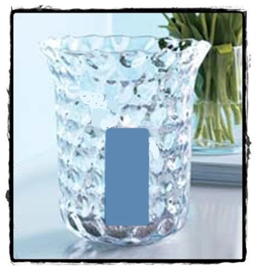 PartyLite Bubble Hurricane Glass 3Wick REPLACEMENT Candle Holder Verona Seville eBay