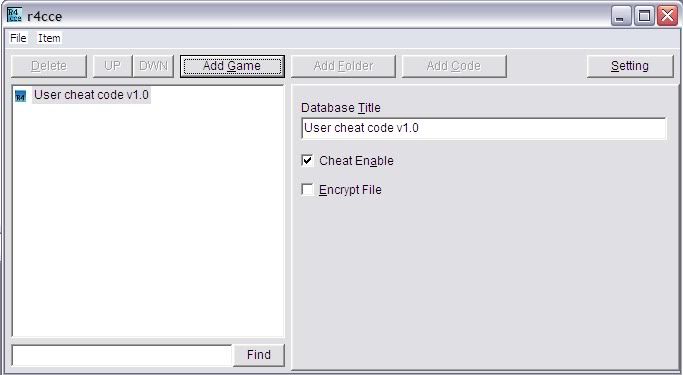 Nds Cheat Database