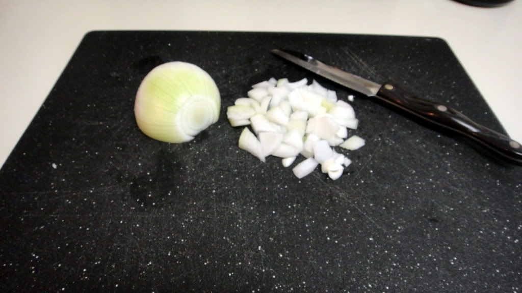 Roughly Chop Onion