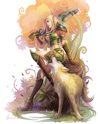 Resultado de imagen de Elfa de sangre cazadora