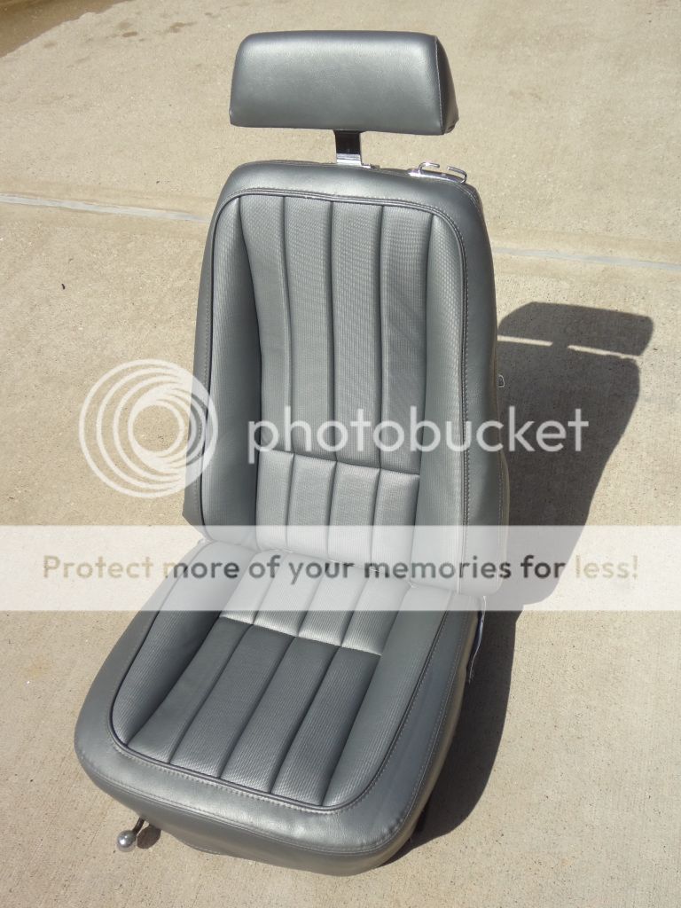 69 Corvette Gunmetal Original Reconditioned High Back Seats