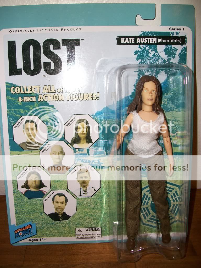   * Kate Austen (Dharma Initiative) LOST 8 Action Figure BIF BANG POW