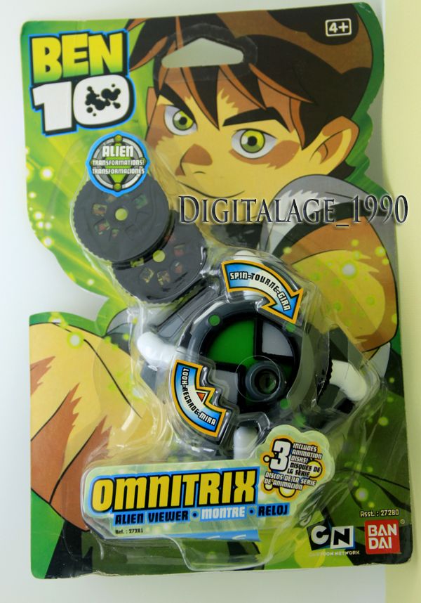 ben 10 omnitrix alien viewer cartoon watch includes 3 animation