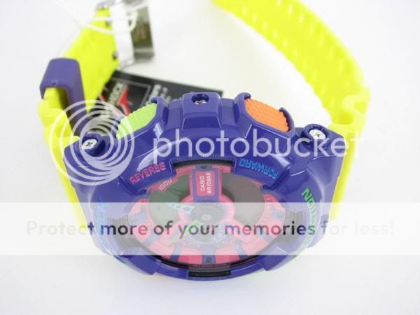 CASIO G SHOCK LIMITED HYPER COLOR GA 110HC 6AJF 2011NEW  