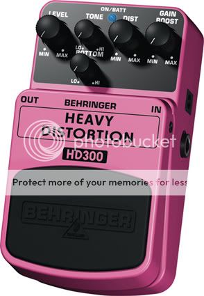 New Behringer HD300 Heavy Distortion Pedal w/GIFT  