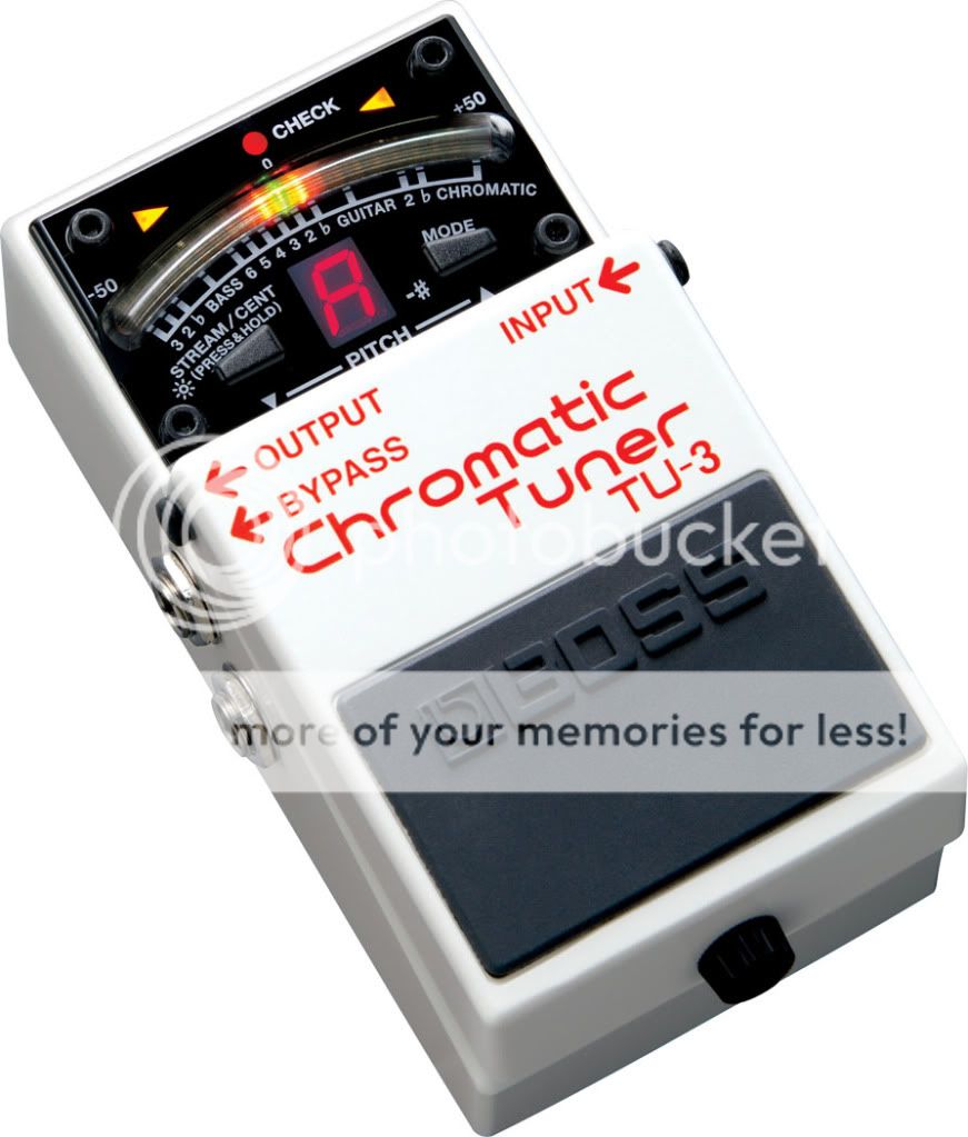 New Boss TU 3 Chromatic Pedal Tuner $25 FREE Extras  